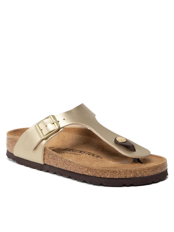 Birkenstock Birkenstock В'єтнамки Gizeh Bs 1016109 Золотий