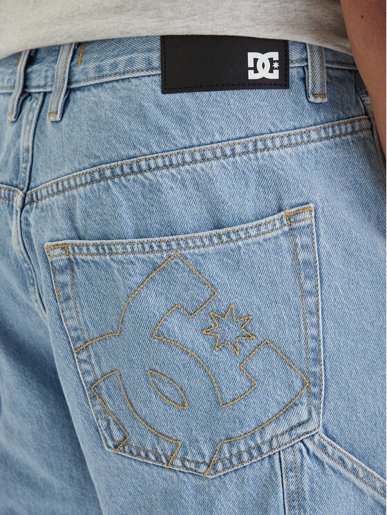 DC Shoes DC Shoes Džinsa bikses EDYDS03037 Gaiši zils Baggy Fit