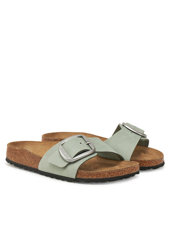 Birkenstock Birkenstock Ciabatte Madrid Big Buckle 1029293 Verde