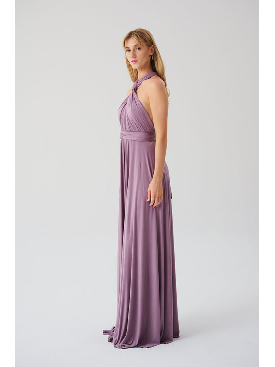 ROSE AVENUE ROSE AVENUE Sukienka wieczorowa MULTIWAY Fioletowy jasny Regular Fit