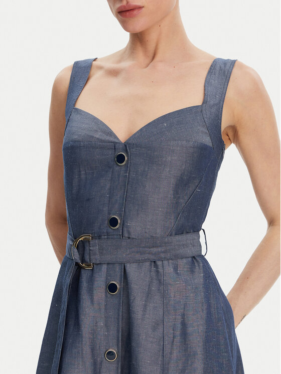 Liu Jo Liu Jo Rochie de vară WA5312 T4818 Albastru Regular Fit