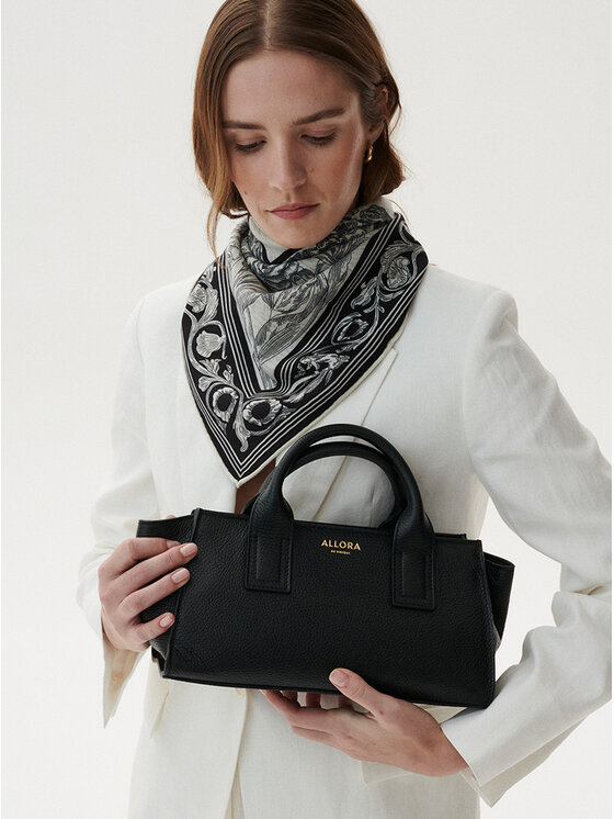 Torba ALLORA BE UNIQUE, Czarna, TOTE