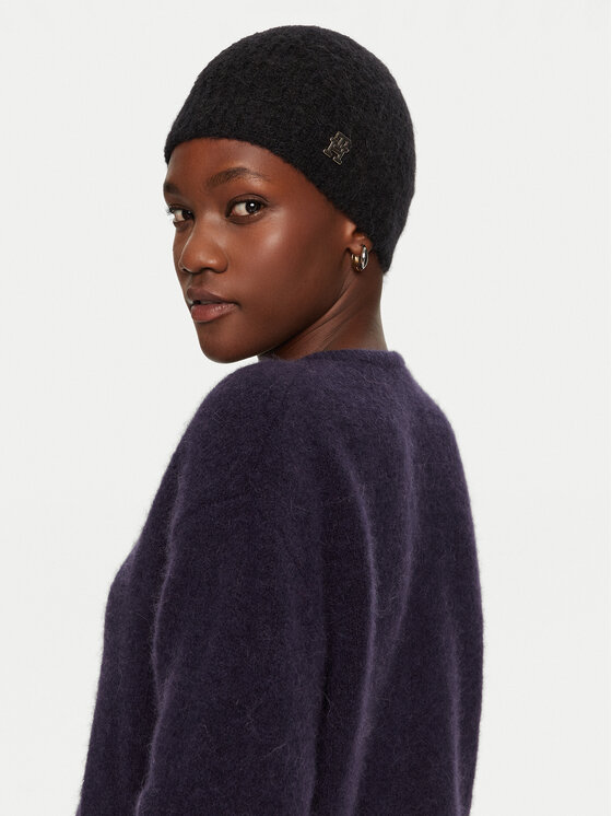Tommy Hilfiger Tommy Hilfiger Čepice AW0AW16624 Černá