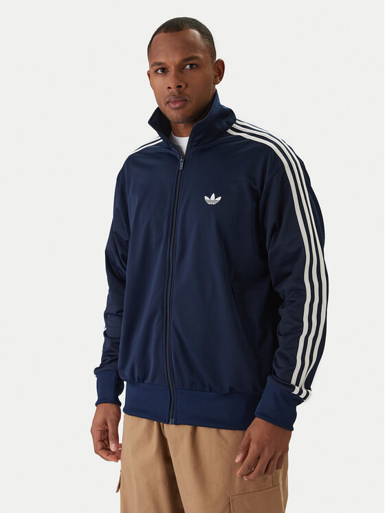 adidas Bluză Firebird KD8313 Bleumarin Loose Fit