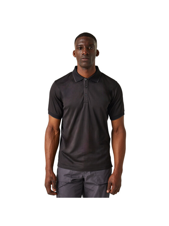 Regatta Regatta Polo RG10810 Czarny Over Fit