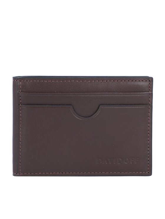 Davidoff Davidoff Etui na karty kredytowe 203888 Brązowy