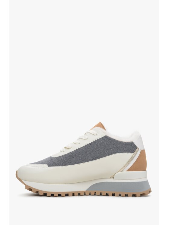 Estro Estro Sneakersy ER00114142 Beżowy