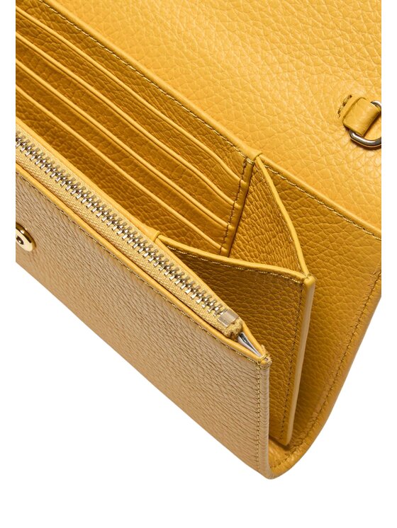 Coccinelle Coccinelle Portafoglio METALLIC S24 Giallo