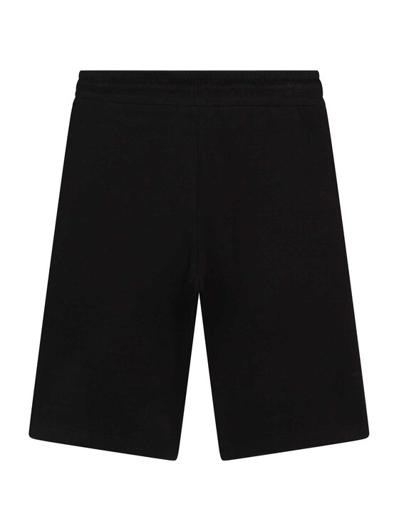 BOSS Boss Komplet polo i spodenki J28112 D Czarny Regular Fit