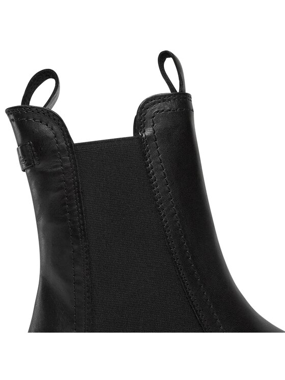 Tamaris Tamaris Kotníková obuv s elastickým prvkem 1-25901-41 Černá
