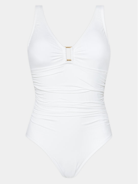 LAUREN RALPH LAUREN Lauren Ralph Lauren Jednodílné plavky 20201016 Bílá