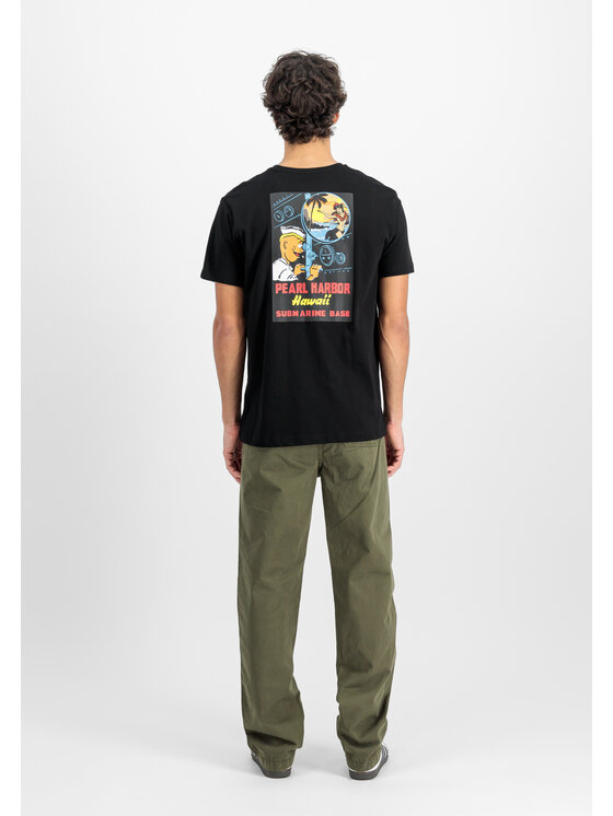 Alpha Industries Alpha Industries Szorty Basic Cotton Pant Zielony Straight Leg
