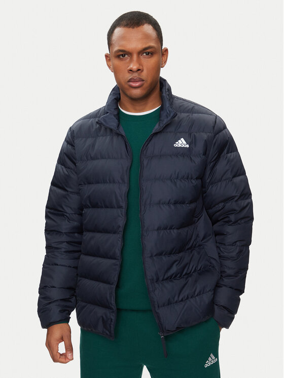 adidas Daunenjacke Essentials Light Down IK3218 Dunkelblau Regular Fit Modivo