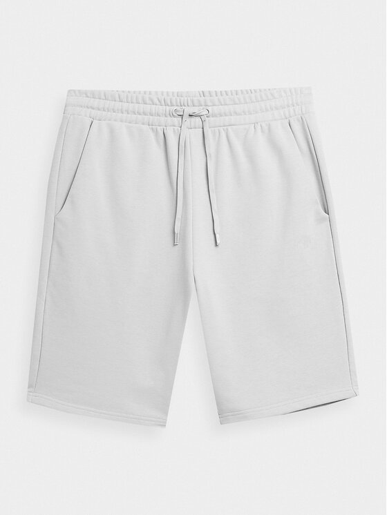 4F 4F Szorty sportowe 4FSS23TSHOM085 Szary Regular Fit