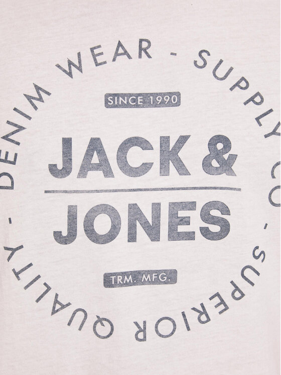 T-shirt Jeans 12177533 Bianco Slim Fit