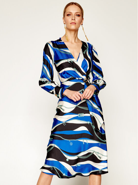 Vestito da giorno AB-033-02E2-V559 Blu Regular Fit...