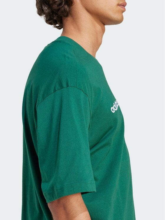 adidas adidas T-Shirt 151299 Zielony Loose Fit