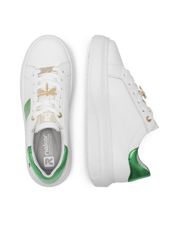 Rieker Revolution Lifestyle Rieker Revolution Lifestyle Сникърси W1202-81 Бял