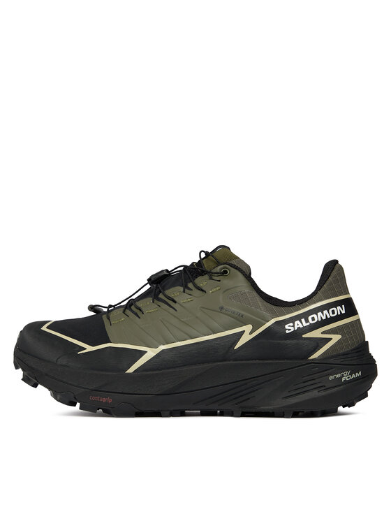 Salomon Salomon Buty do biegania Thundercross GORE-TEX L47383400 Zielony