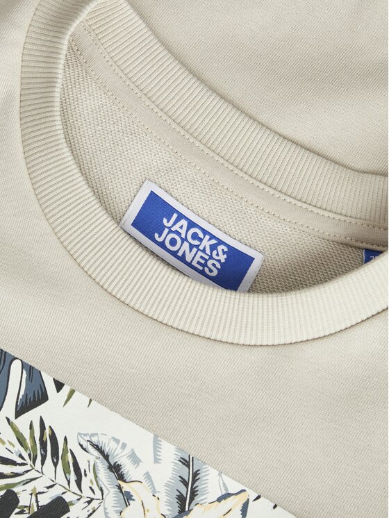 Jack & Jones Junior Jack & Jones Junior Bluza Hawaii 12269863 Szary Regular Fit