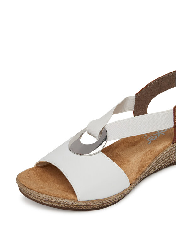 Rieker Rieker Sandale 624H6-81 Bijela