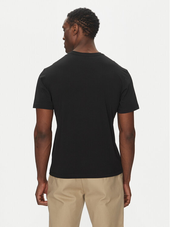 Save The Duck Save The Duck T-Shirt DT0825M BESY20 Czarny Regular Fit