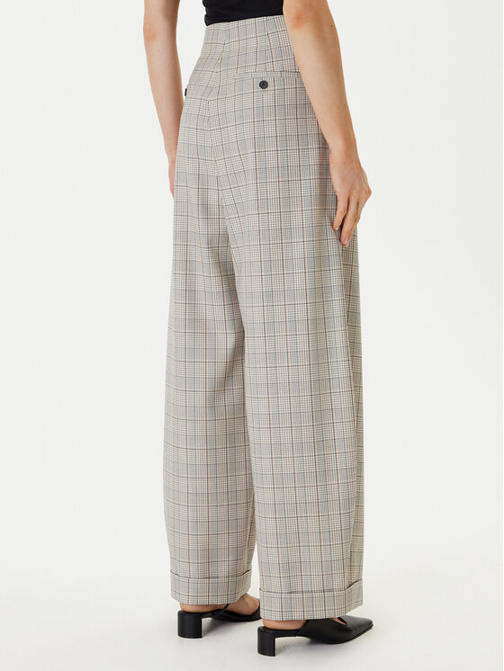 BOSS BOSS Pantaloni di tessuto Telda1 50553949 Beige Oversize