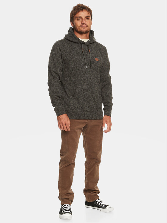 Quiksilver Quiksilver Džemperis ar kapuci Keller Otlr EQYFT04837 Pelēks Regular Fit