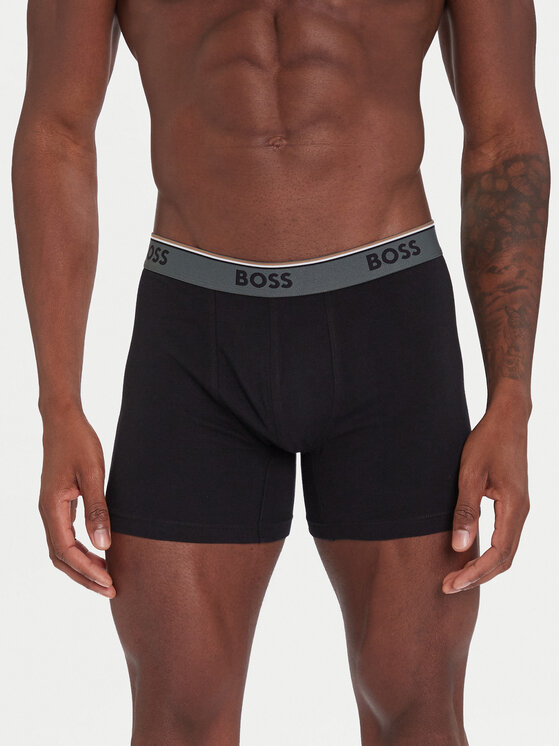 BOSS BOSS Комплект 3 чифта боксерки 50531691 Черен