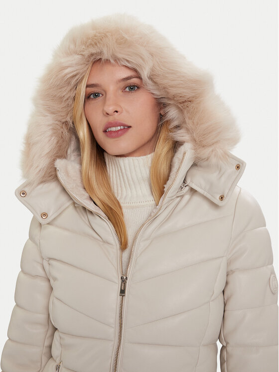 Morgan Morgan Winterjacke 242-GKIDIA Beige Regular Fit