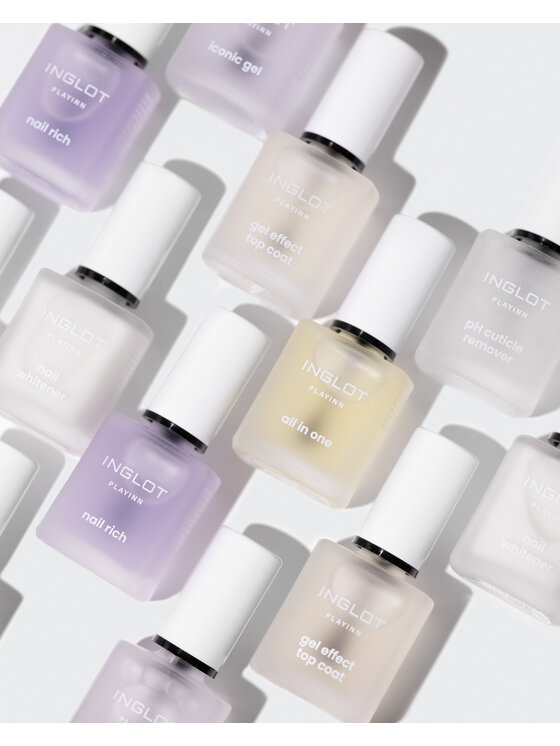 INGLOT INGLOT All-in-One Playinn Lakier do paznokci Bezbarwna