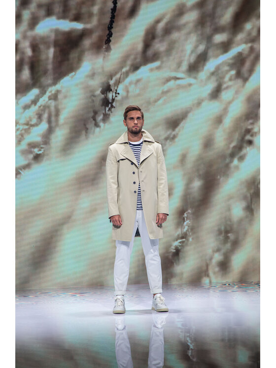 Oscar Jacobson Oscar Jacobson Pantaloni chino Danwick 5176 4305 Bianco Slim Fit