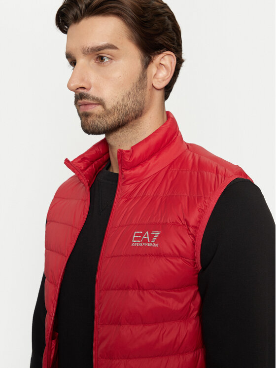 EA7 Emporio Armani EA7 Emporio Armani Vestă elegantă 8NPQ06 PNGPZ 1461 Roșu Regular Fit