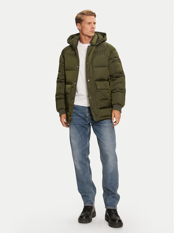 Wrangler Wrangler Зимно яке 112357395 Зелен Regular Fit
