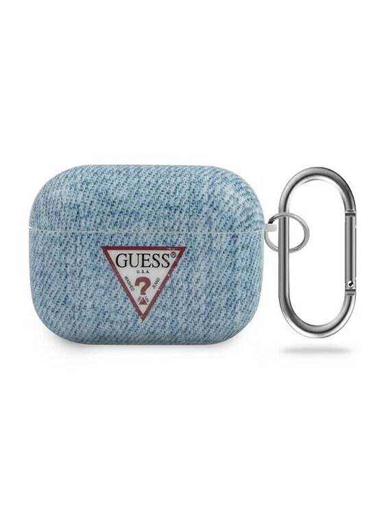 Guess Guess Etui na słuchawki AirPods Pro Niebieski