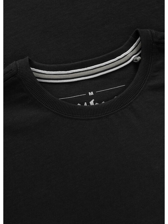 PITBULL PITBULL T-Shirt O'SIDE SMALL Czarny Regular Fit