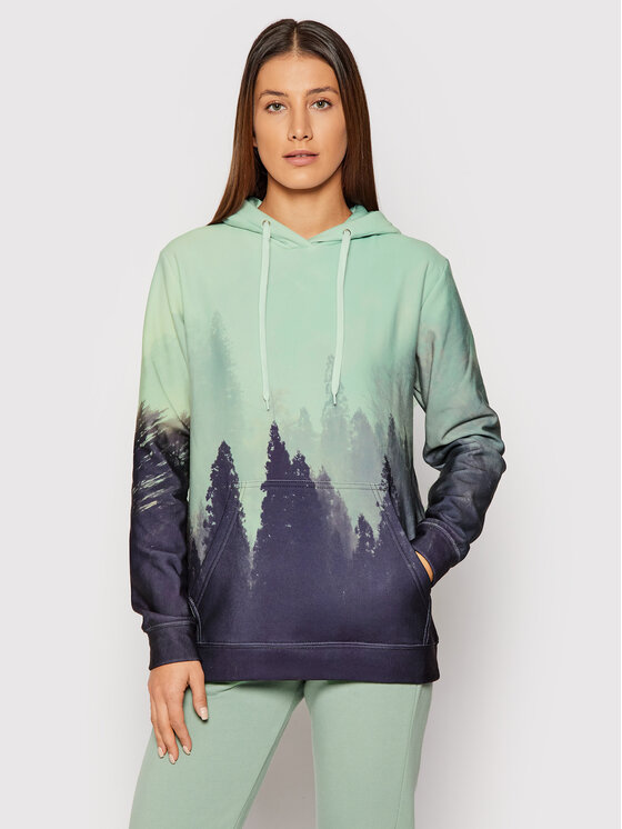Mr. GUGU & Miss GO Mr. GUGU & Miss GO Sweatshirt Unisex Old Forest Grün Regular Fit