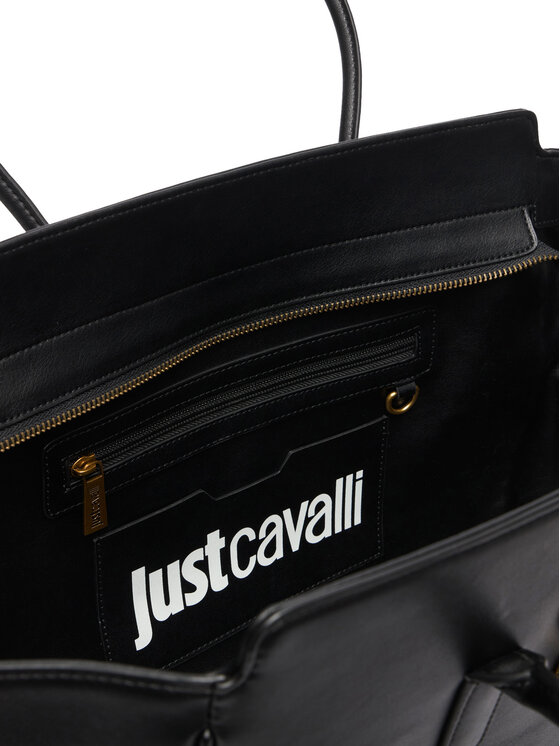 Just Cavalli Just Cavalli Дамска чанта Iconic Snakes 81RA4BA2 ZSA89 Черен
