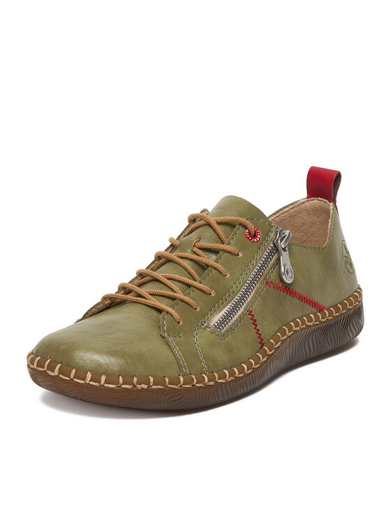 Rieker Rieker Półbuty N2401-54 Zielony