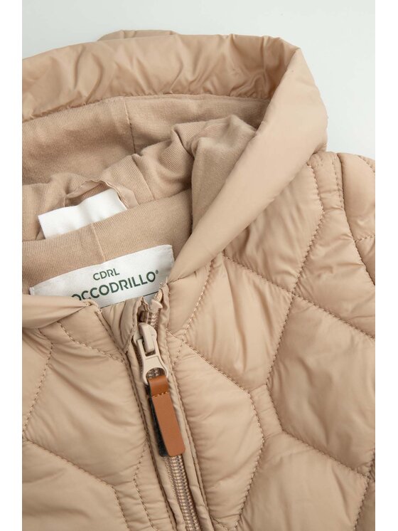 Coccodrillo Coccodrillo Kombinezon zimowy XCX156201OUN-002 Beżowy Regular Fit