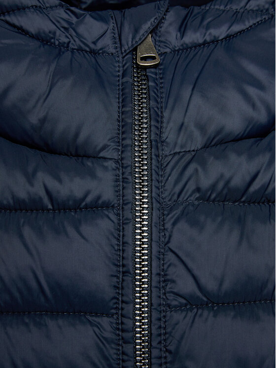 Sisley Sisley Μπουφάν μεταβατικό 2BA2SN02H Σκούρο μπλε Slim Fit