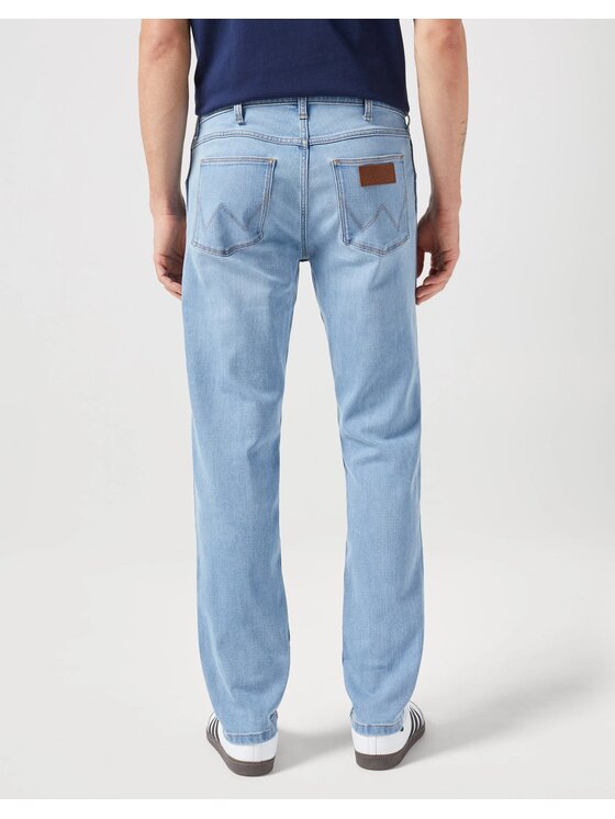 Wrangler Wrangler Jeansy REGULAR FIT Niebieski Straight Fit
