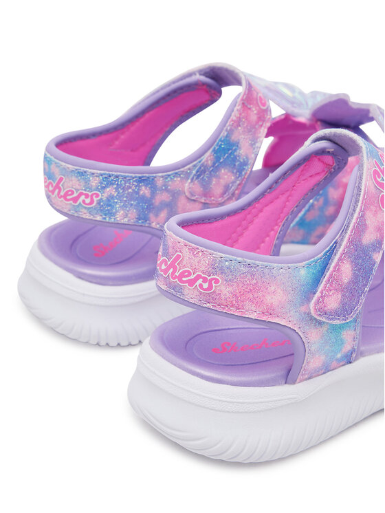 Skechers Skechers Sandały Jumpsters Sandal-Butterfly Brites 303109L/LVMT Fioletowy