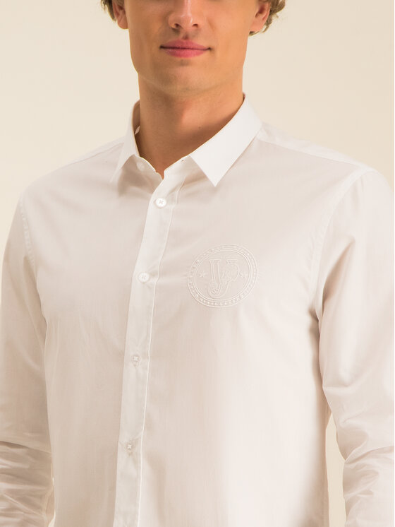 Versace Jeans Versace Jeans Camicia B1GTB6S0 Bianco Slim Fit