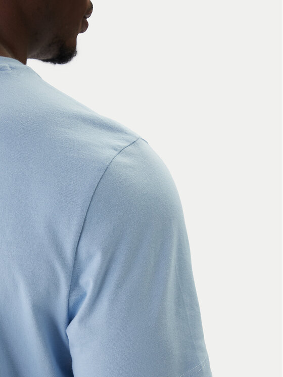 Tommy Hilfiger Tommy Hilfiger T-krekls Ess Seasonal MW0MW39995 Gaiši zils Regular Fit