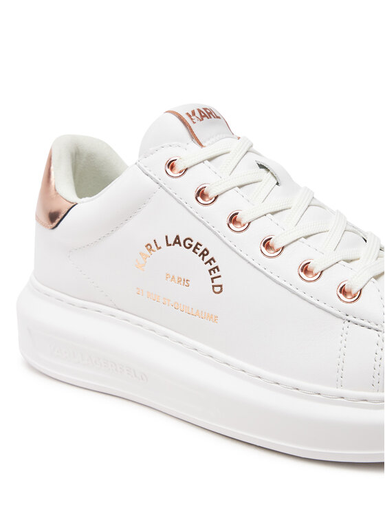 KARL LAGERFELD KARL LAGERFELD Sneakersy KL62538K Biały