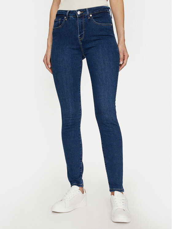 Tommy Hilfiger Tommy Hilfiger Blugi WW0WW42768 Albastru Skinny Fit