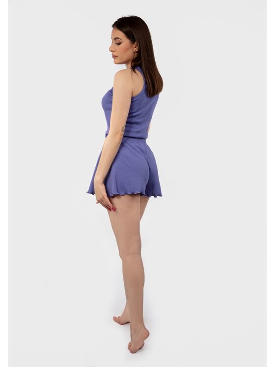 DKaren Sport DKaren Sport Dres DK-K-P1 Fioletowy Classic Fit