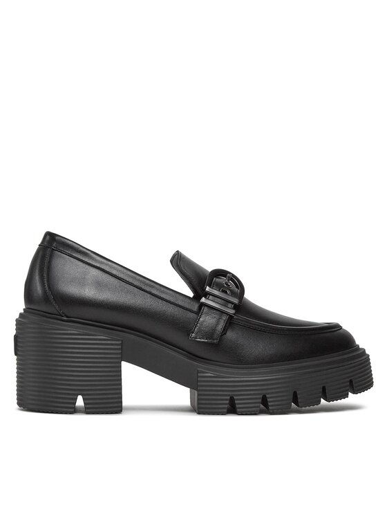 stuart weitzman chaussures basses maverick soho loafer sf624 noir