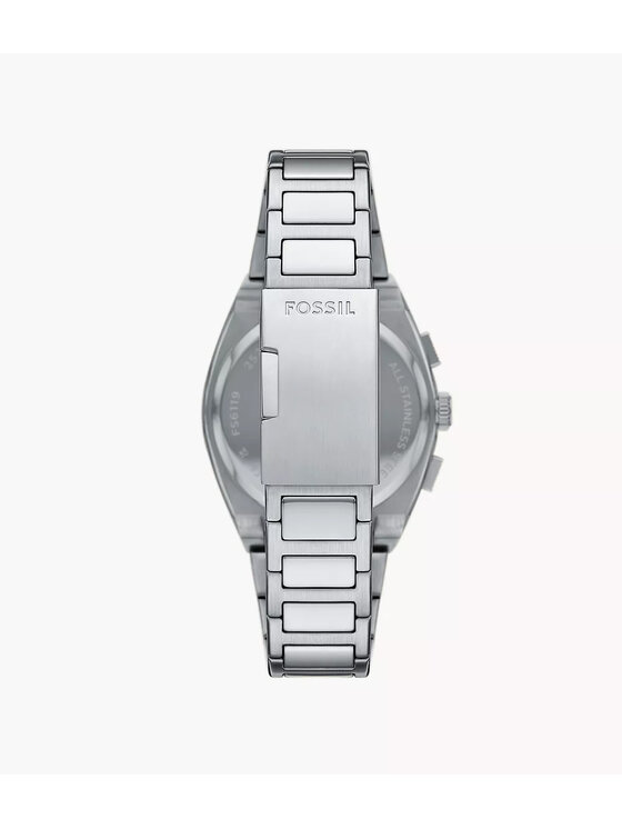 Fossil Fossil Zegarek FS6117 Srebrny